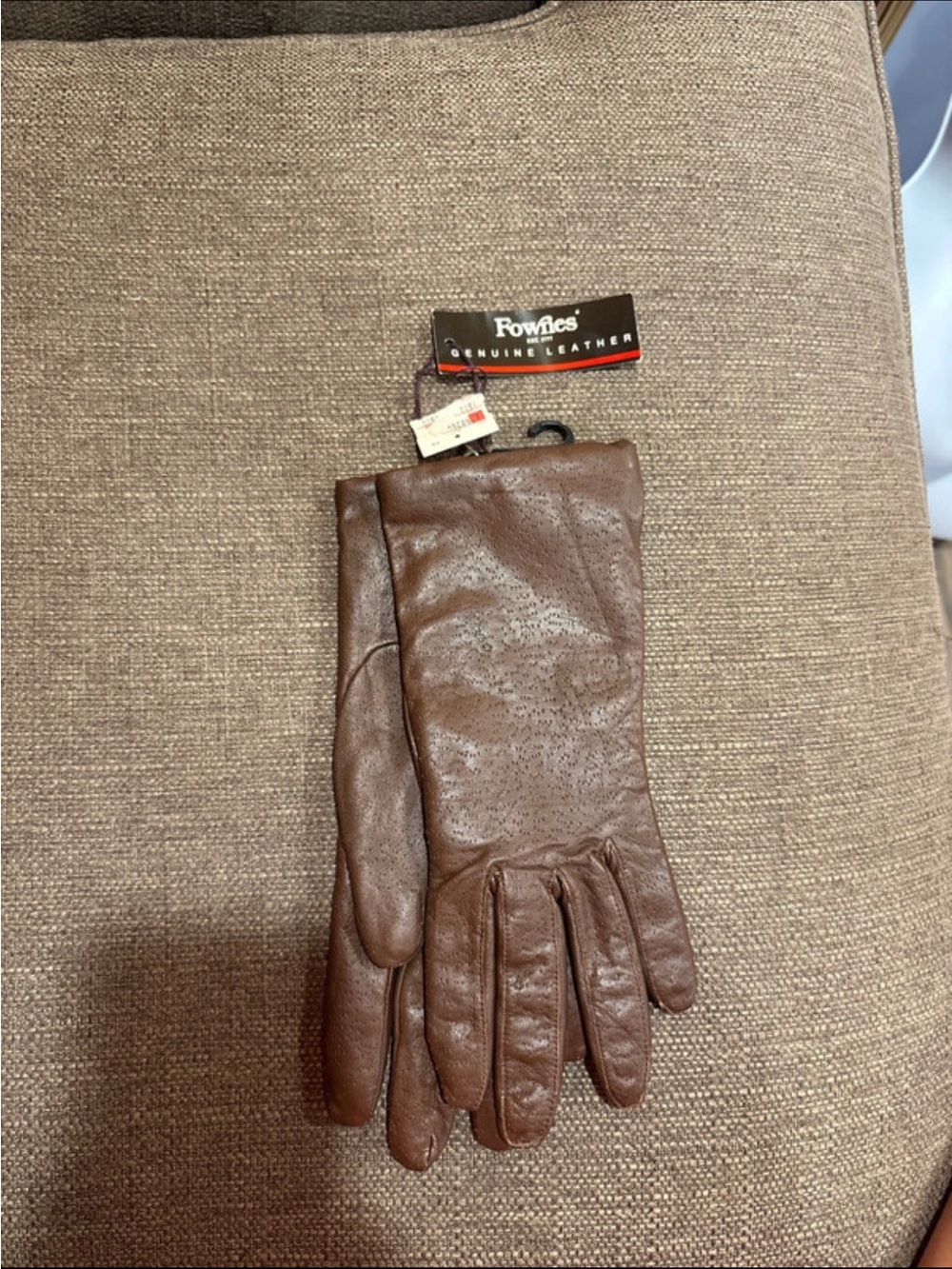 Vintage Fownes Genuine Leather Gloves